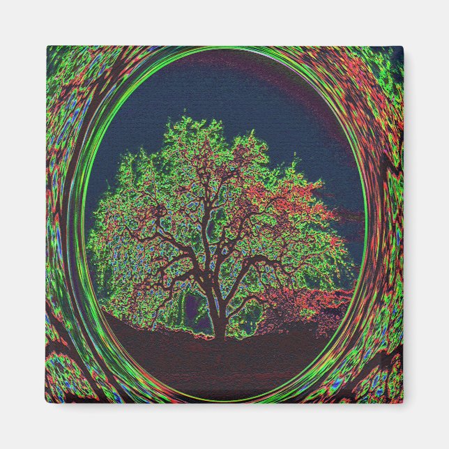 Der Baum des Lebens.... Magnet (Vorne)