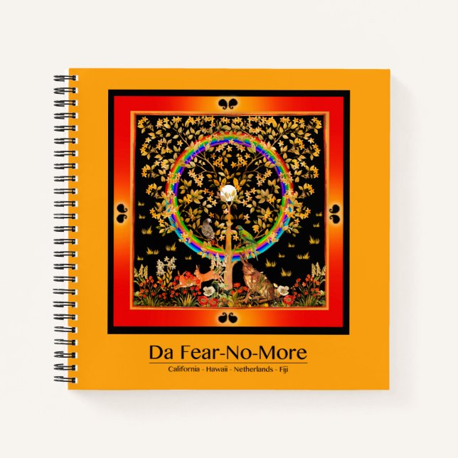 Der Baum des Lebens Notizbuch (Vorderseite)