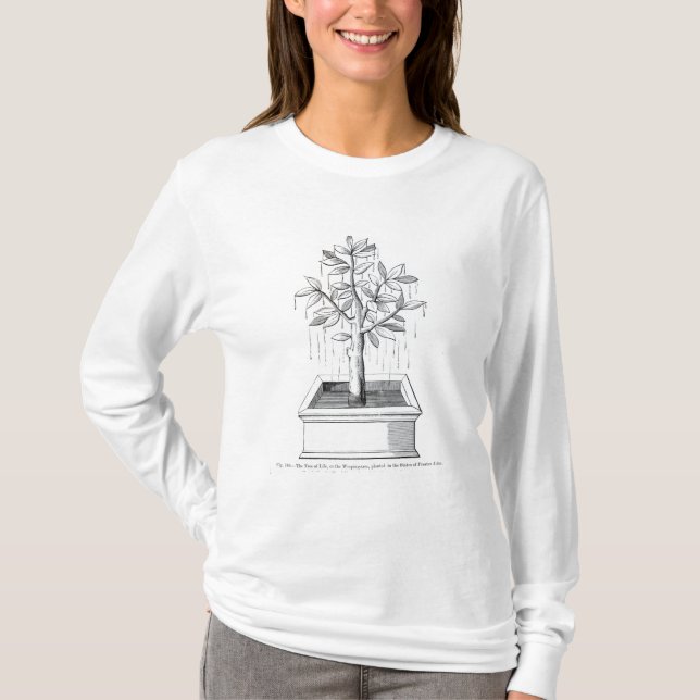 Der Baum des Lebens oder der weinende Baum T-Shirt (Vorderseite)