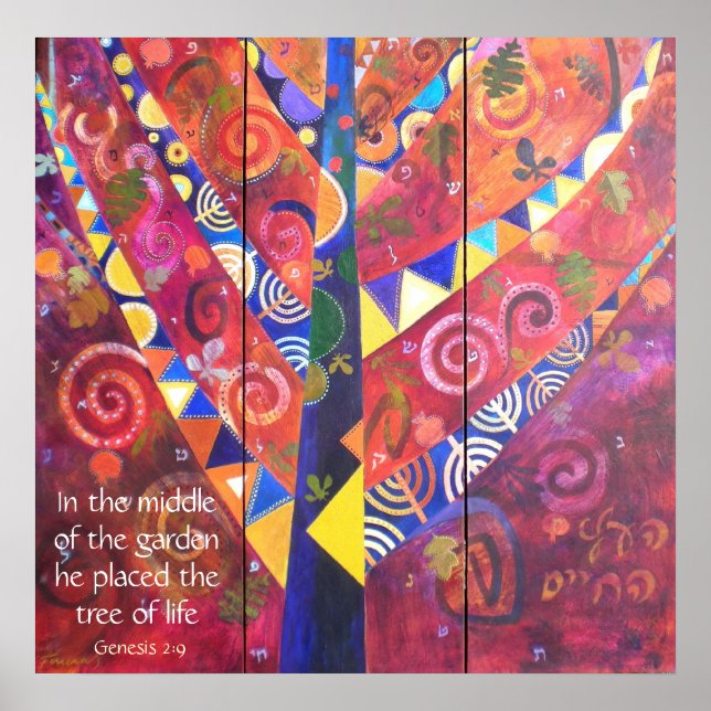 Der Baum des Lebens Poster (Vorne)