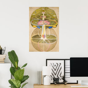 Der Baum des Wissens von Hilma af Klint Poster