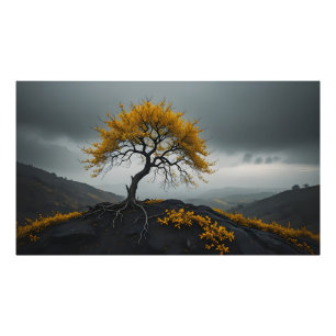 Der Baum Fotodruck