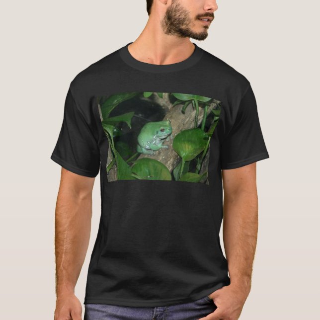 Der Baum-Frosch des Weiß, pummelig Frosch T-Shirt (Vorderseite)