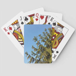 Der Baum für Weihnachten Spielkarten