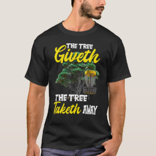Der Baum gibt dem Baum den Weg zum Golf. T-Shirt