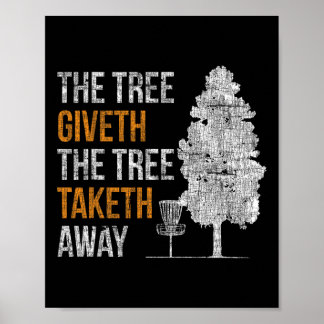 Der Baum gibt Poster
