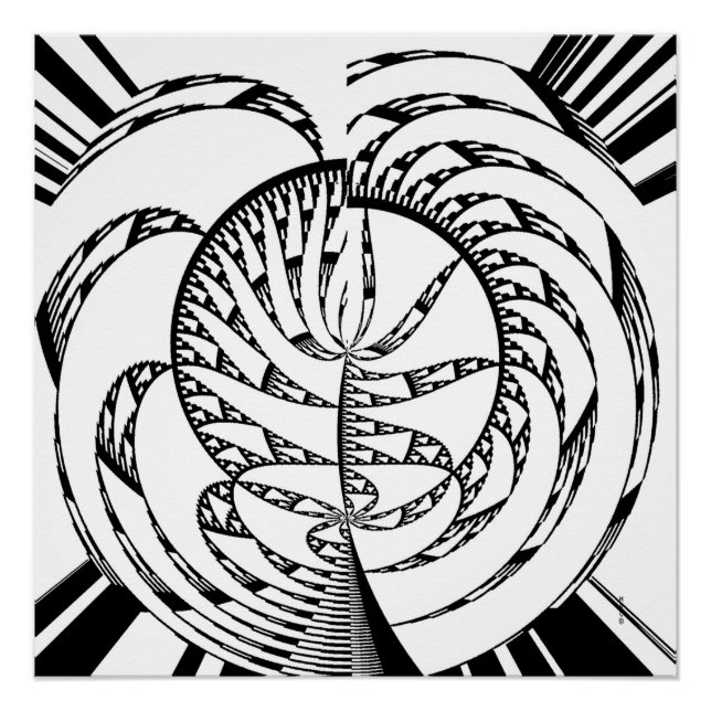 Der Baum im Inneren.. Poster (Vorderseite)