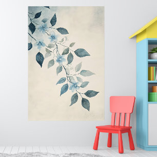 Der Baum mit goldenen Blättern ist ein beliebtes W Poster