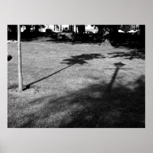 Der Baum und der Lamppost waren Freunde Poster
