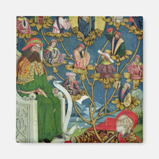 Der Baum von Jesse, aus dem Dom Altar, 1499 Magnet (Vorne)
