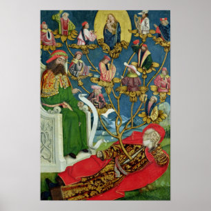 Der Baum von Jesse, aus dem Dom Altar, 1499 Poster