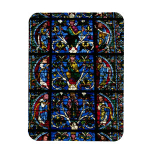 Der Baum von Jesse, ein Lancet-Fenster in der West Magnet