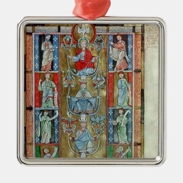 Der Baum von Jesse Silbernes Ornament (Vorne)