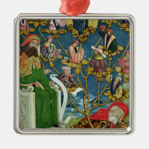 Der Baum von Jesse, vom Hauben-Altar, 1499 Silbernes Ornament