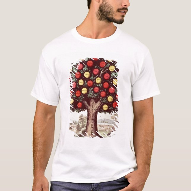 Der Baum von Mäßigkeit, 1872 T-Shirt (Vorderseite)