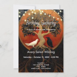 Der Baum zwischen den Welten | Tree of Life R&B Einladung