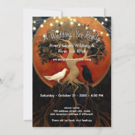 Der Baum zwischen den Welten | Tree of Life R&B Einladung