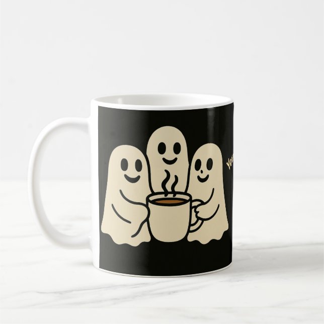 Der Baumgosh, der halloween Kaffeetasse (Links)