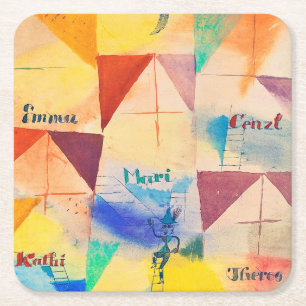 Der Bayerische Don Giovanni, Klee Rechteckiger Pappuntersetzer