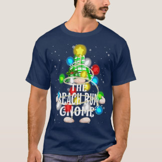 Der Beach Bum Gnome Weihnachten passende Familien- T-Shirt