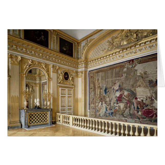 Der Bedchamber von Louis XIV (Vorderseite (Horizontal))