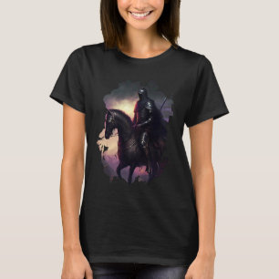 Der bedrohliche Ritter in der Nacht T-Shirt