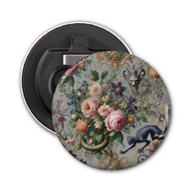 Der bedrohte Lavendel Lycan - Gotische Whimsy-Desi Flaschenöffner (Vorderseite)