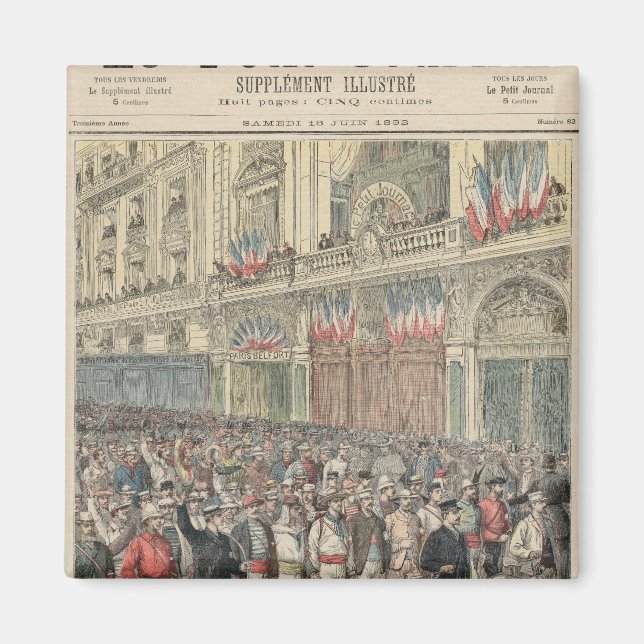 Der Beginn des Rennens Magnet (Vorne)