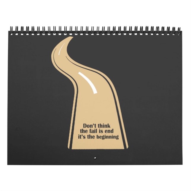 Der Beginn einer neuen Reise Kalender (Titelbild)