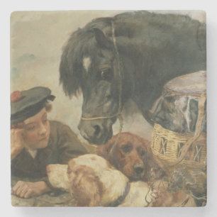 Der Begleiter des Gamekeepers Steinuntersetzer