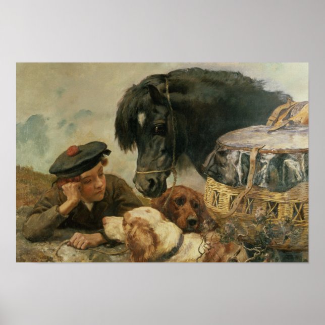 Der Begleiter des Spielers Poster (Vorne)