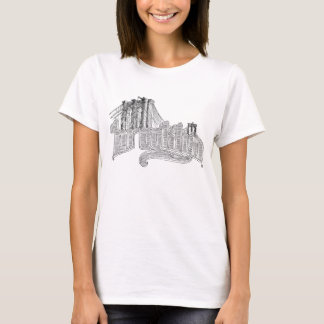 Der Behälter Brooklyn-Damen T-Shirt