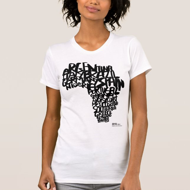 DER BEHÄLTER DER WELTMEISTERSCHAFT-FRAUEN T-Shirt (Vorderseite)