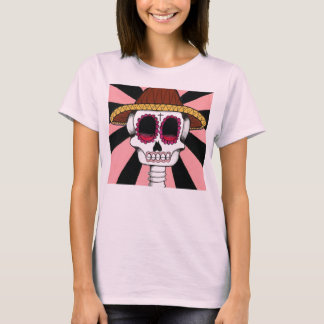 Der Behälter Frauen Dia De Los Muertos (Tag der T-Shirt