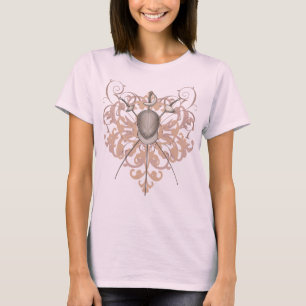 Der Behälter-Spitze der städtischen rosa T-Shirt