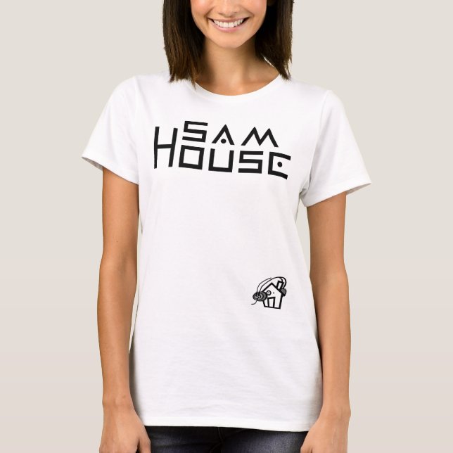 Der Bella der Frauen Leinwand-Boxy Ernte-Spitzen-T T-Shirt (Vorderseite)