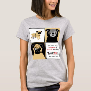 Der Bella Jersey der APARN Rettungs-Mops-Frauen T T-Shirt