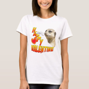 Der Bella Valentines Meerkat Frauen T - Shirt