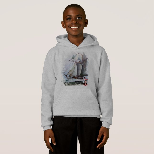 Der Belle Poule Hoodie (Vorne ganz)