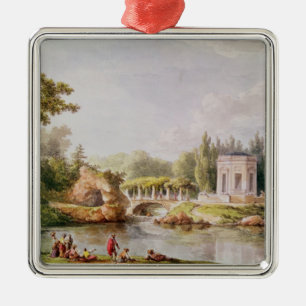 Der Belvedere, kleines Trianon Ornament Aus Metall