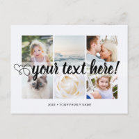 Der benutzerdefinierte Text 6 Fotos sammelt univer