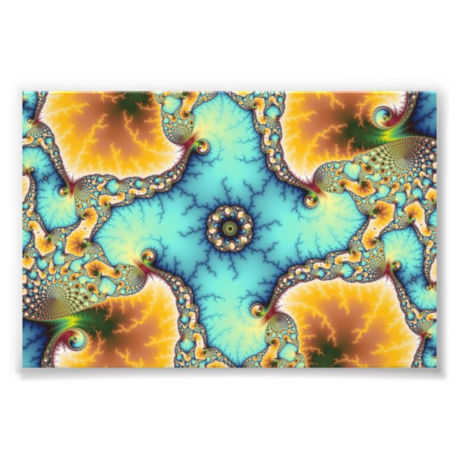 Der Beobachter - Fraktal Fotodruck (Vorne)