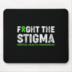 Der Berater des Stigma Mental Health Awareness War Mousepad