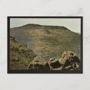 Der Berg der Beatitudes (d.h. Kafernaum, Israel) Postkarte