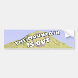 Der Berg ist heraus Intersex Autoaufkleber