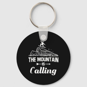 Der Berg nennt Snowboarder Snowboard Geschenk Schlüsselanhänger