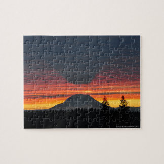 Der Berg Rainier und sein Schatten Puzzle
