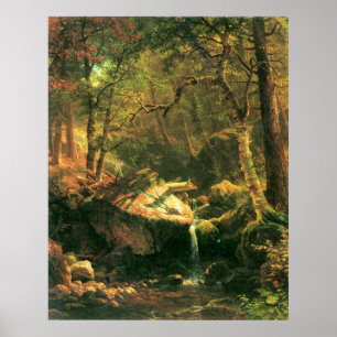 Der Berg von Bierstadt Poster