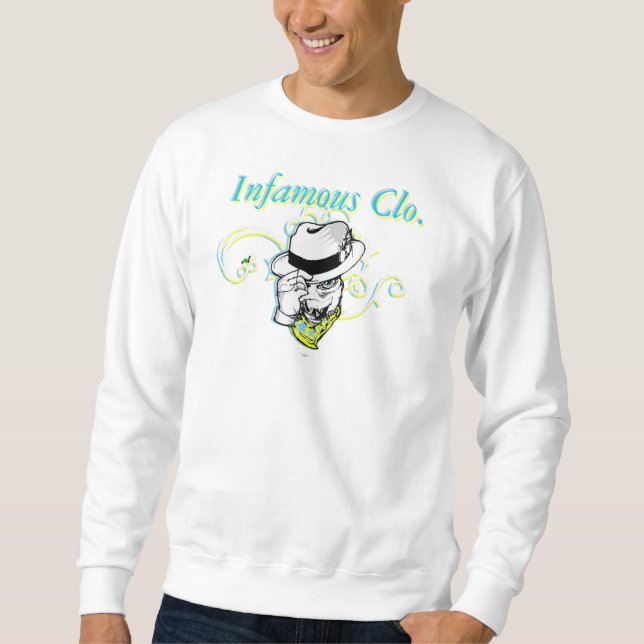 Der berüchtigte Clo. (berüchtigte Kleidung) Sweats Sweatshirt (Vorderseite)