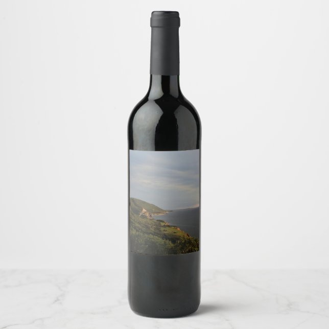 Der berühmte Cabot-Pfad Weinetikett (Vorderseite)